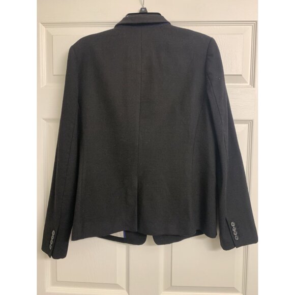 J. Crew Regent Blazer 14 Black Wool Single-Button Lined Jacket - Picture 3 of 10